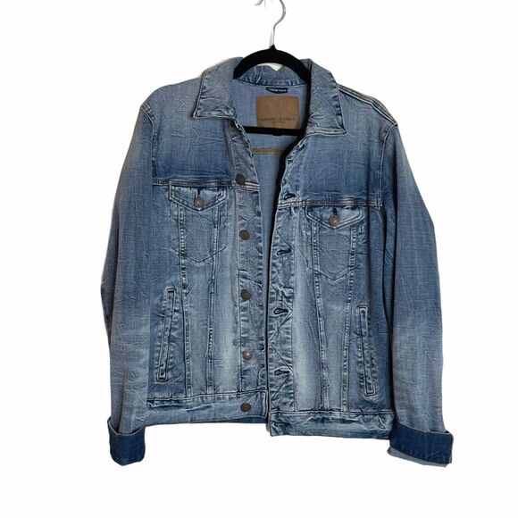 American Eagle Outfitters Other - American Eagle Outfitters AEO Mens Size S Extreme Flex 4 Denim Jean Jacket